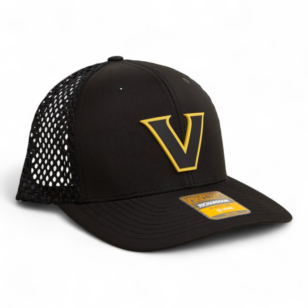 Vanderbilt Commodores Black 3D Snapback Tilikum Trucker Hat- Black